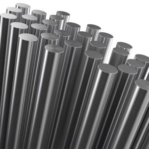 Штоки (прутки) полнотелые хромированные